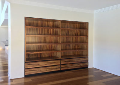 Custom made bookshelves Perth